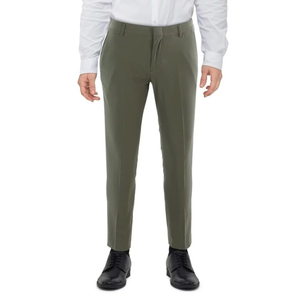 Perry Ellis Portfolio Mens Skinny Fit Lightweight Dress Pants Sz 32x32